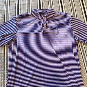 Large Blue & Pink Ralph Lauren RLX golf polo